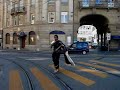 basel tram ride: basel sbb to rheingasse