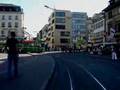 Basel tram ride: Basel SBB to Rheingasse