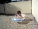 tomando banho tomando banho