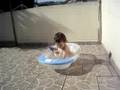 tomando banho