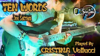 CRISTINA VELLUCCI - Ten Words (Joe Satriani)