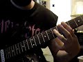 how to play suffocating sight by Trivium