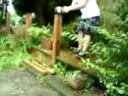 air rifle shoots fizzed up bottle of coke  first shot 