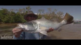 Runoff barra fishing