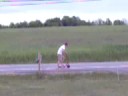 haha kyle on melissas motor scooter haha kyle on melissas motor scooter