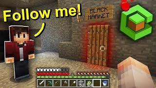 He started an illegal black market on the server... (Minecraft Cube SMP Live #2)