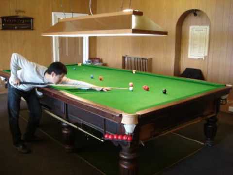 how to practice snooker