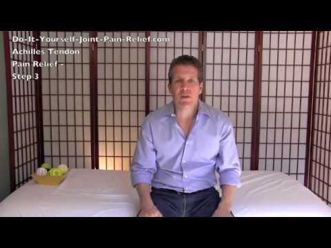 how to relieve achilles heel pain