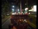Pattaya Beach Rd Taxi Ride Night Bars Music Thailand 2008