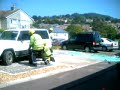 Fire & Ambulance Crew Demonstration Lyme Regis Carnival Week