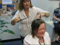 Marjo Hallowell Shaves Her Head for Charity