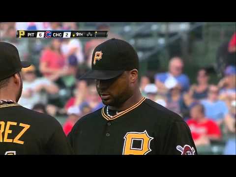 Francisco Liriano y su espectacular recepcion de la bola