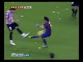 Messi kicked in the face! Athletic Bilbao-Barcelona 0-1 (21/11/2009) HD