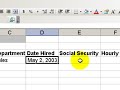 Save Time by Formatting Data Before You Enter It in Excel