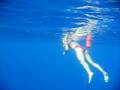 GIRL free diving