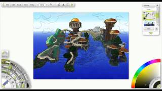 Painting Timelapse: Panostia