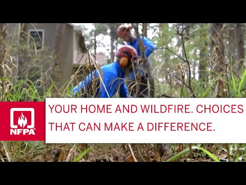 Your Home and Wildfire. Choices That Can Make a Difference
