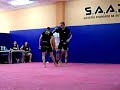My first grappling match