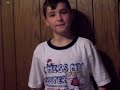 Erik singing \"hey there delilah\" by plain white tees