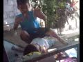 Ej & lance wrestling.3gp
