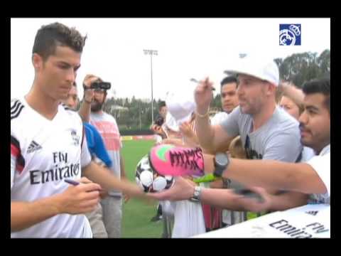 Cristiano Ronaldo desata la locura en UCLA