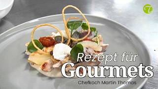 Vitello Tonnato vom Perlhuhn: Gourmet-Rezept von Chef Martin Thomas