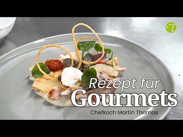 Vitello Tonnato vom Perlhuhn: Gourmet-Rezept von Chef Martin Thomas