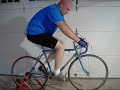 First Day of Indoor Cycling
