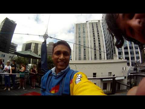 skyjump auckland sky tower by rajeev