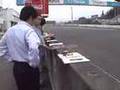 筑波サーキットでミニバン・テスト