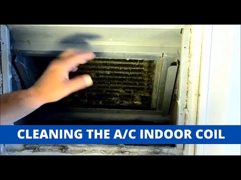 how to clean cooling coils of ac