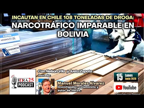 Incautan en Chile 108 toneladas de droga: Narcotráfico imparable en Bolivia 