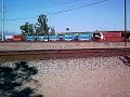 WB UPRR Train Crossing the Colton CA Double Diamond WB UPRR Train Crossing the Colton CA Double Diamond