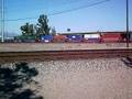 WB UPRR Train Crossing the Colton CA Double Diamond