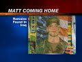 remains of missing soldier found after 4 years