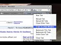 Firefox 3.1 Tab Tearing Firefox 3.1 Tab Tearing