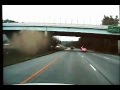 Craziest Car Wreck EVER on 675! Car Ramps Into Overpass! (Cruiser Cam & News Story)