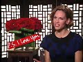 interview with hilary swank to promote her movie, p.s. i love you.