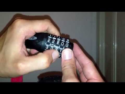 Zahlenschloss einstellen Fahrrad