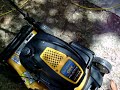my brand new cub cadet selfpropelled mower