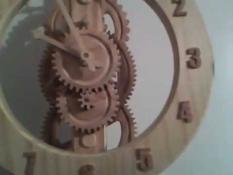 Brian Law - All wood clock, built in February 2012 of mostly Oak and select pine. If you like it, please Subscribe to my YouTube channel. The clock was designed by Brian...