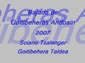 Golpe en Andoain