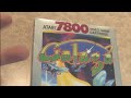 classic game room presents a cgr packaging review of galaga for atari 7800 prosystem from 1987. this arcade classic gets a gorgeous box and packaging treatment given the cost cutting measures being taken by atari at that time. the galaga video game has a classy black and silver game cartridge similar to many atari 7800 games like robotron 2084 and xevious. galaga is cursed with the awful atari 7800 super duper cheap instruction manual, but whatever... the box art is stunning and makes collecting galaga a joy for your atari 7800 game collection.