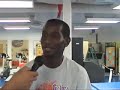 Xavier Carter feature before U.S. Trials