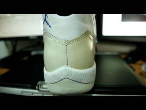 how to turn yellow soles white