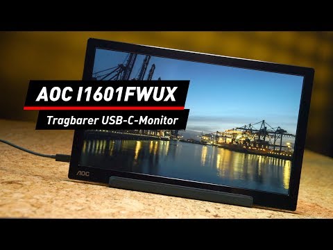 Zusatz-Monitor fr Notebooks: AOC I1601FWUX im Test