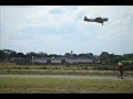 Luiz Dutra voando Cabo P-47 Thunderbolt  motor Saito.72