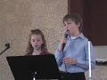 Welcome to Our World-Allie and Nehemiah Sing