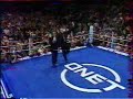 Jc van damme famous split at boxing event - big crowd