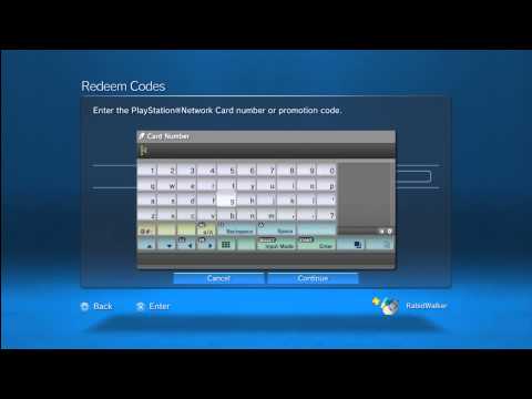 how to redeem playstation plus code